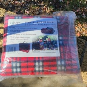 Life Style Products Plush All Purpose Blanket.